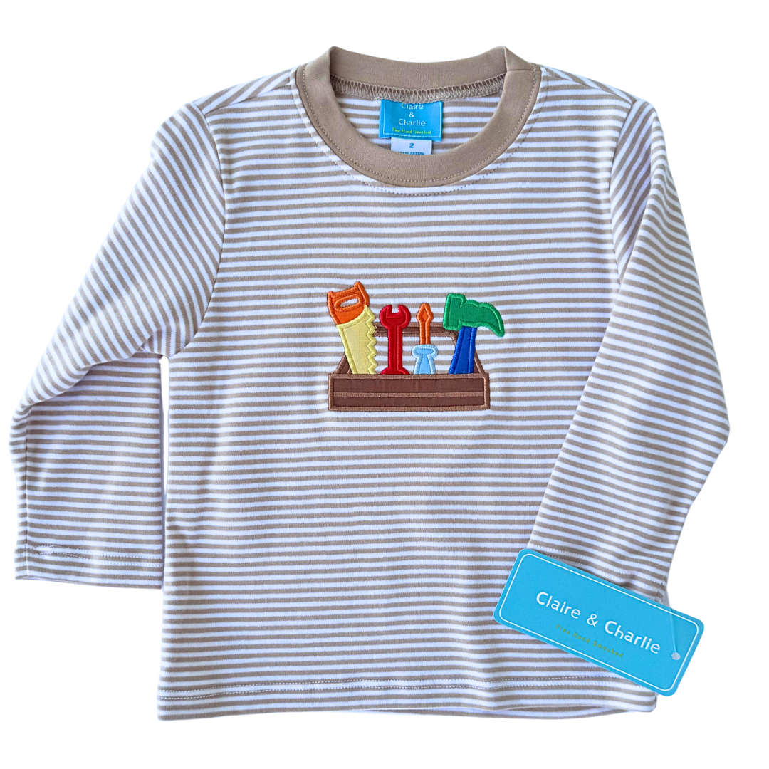 Khaki Toolbox Play Tee