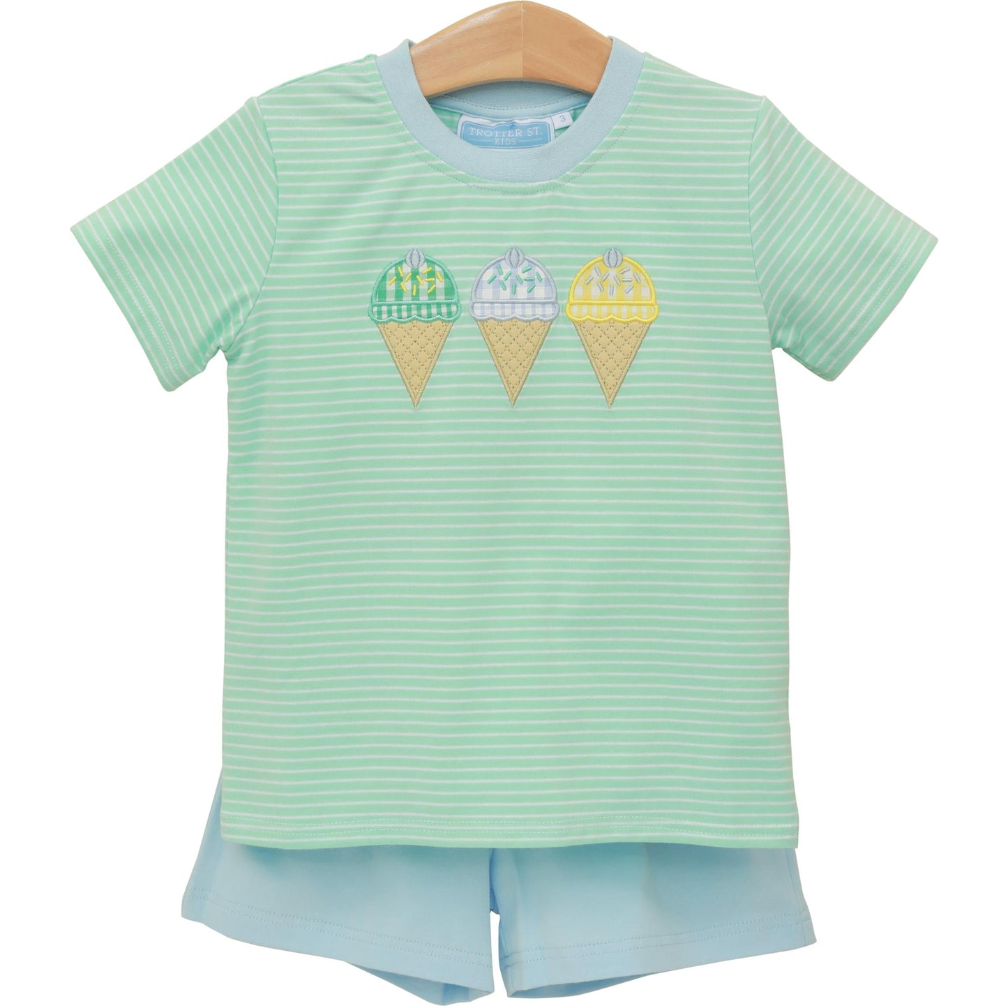 Triple Scoop Short Set