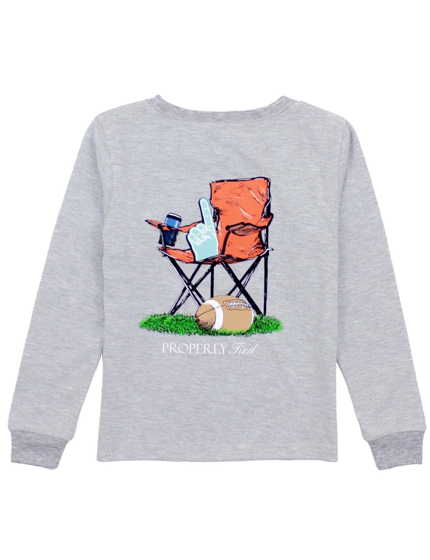 Boys Sidelines Long Sleeve Tee