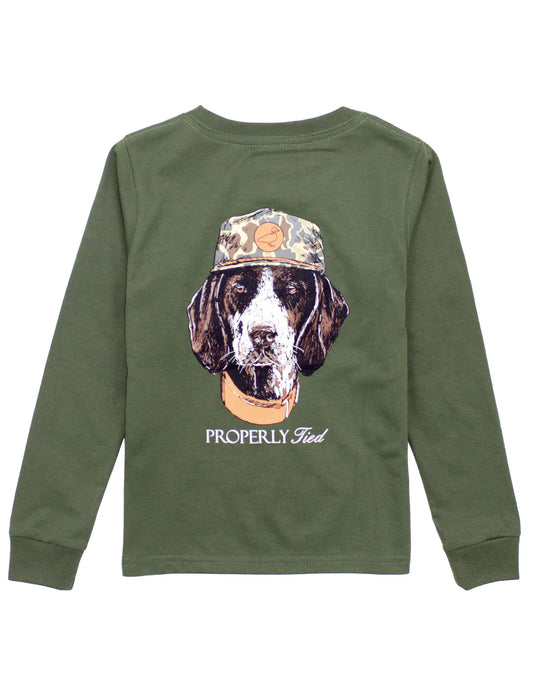 Boys Man's Best Friend Long Sleeve Tee
