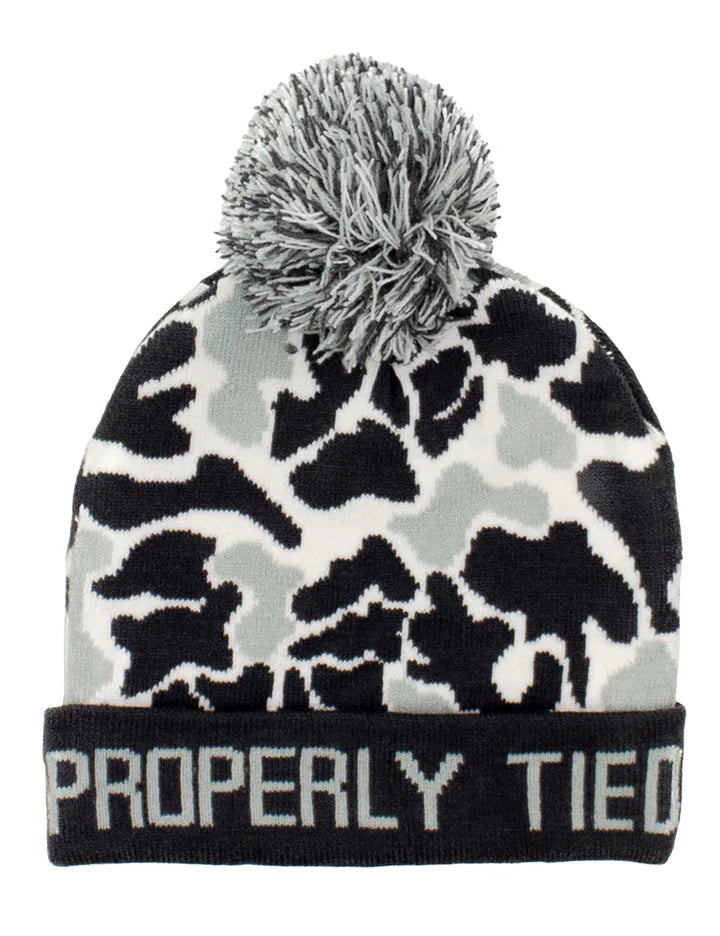 Boys Breck Beanie - Polar Camo