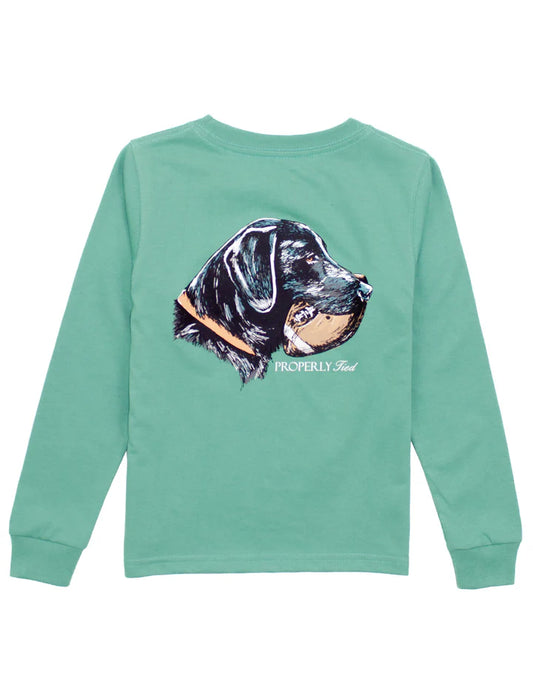 Boys Good Catch Long Sleeve Tee